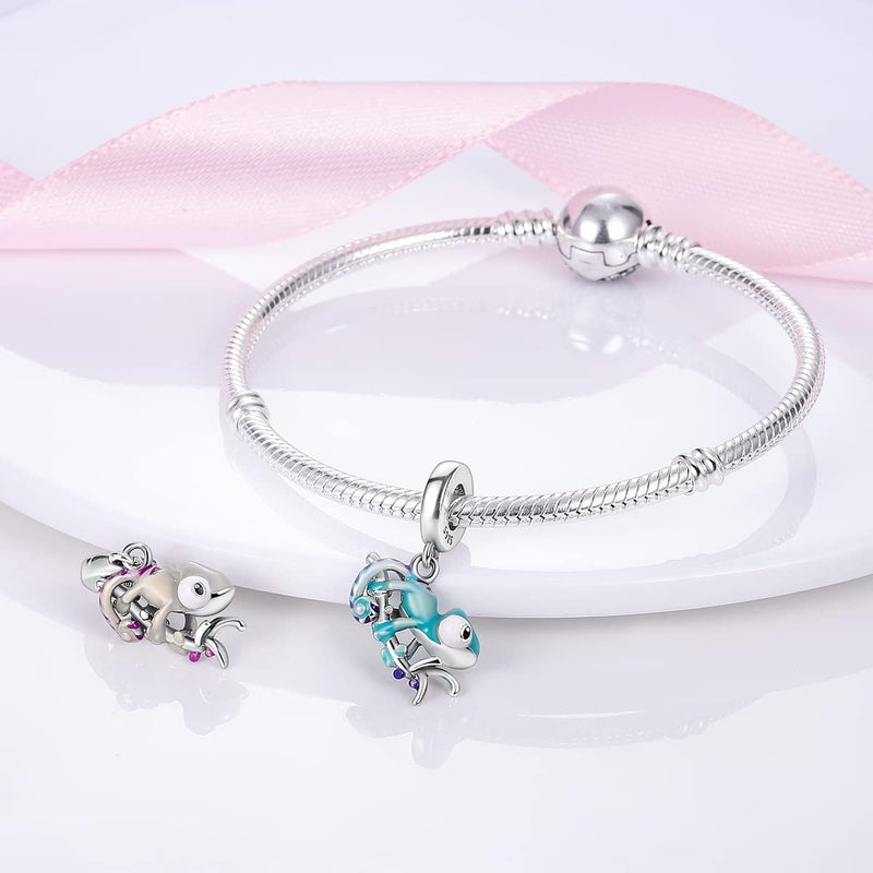 MULA 925 Sterling Silver Charms for Bracelets and Necklaces Butterfly Beads Dangle Pendants Jewelry Charms for Women - Image 4